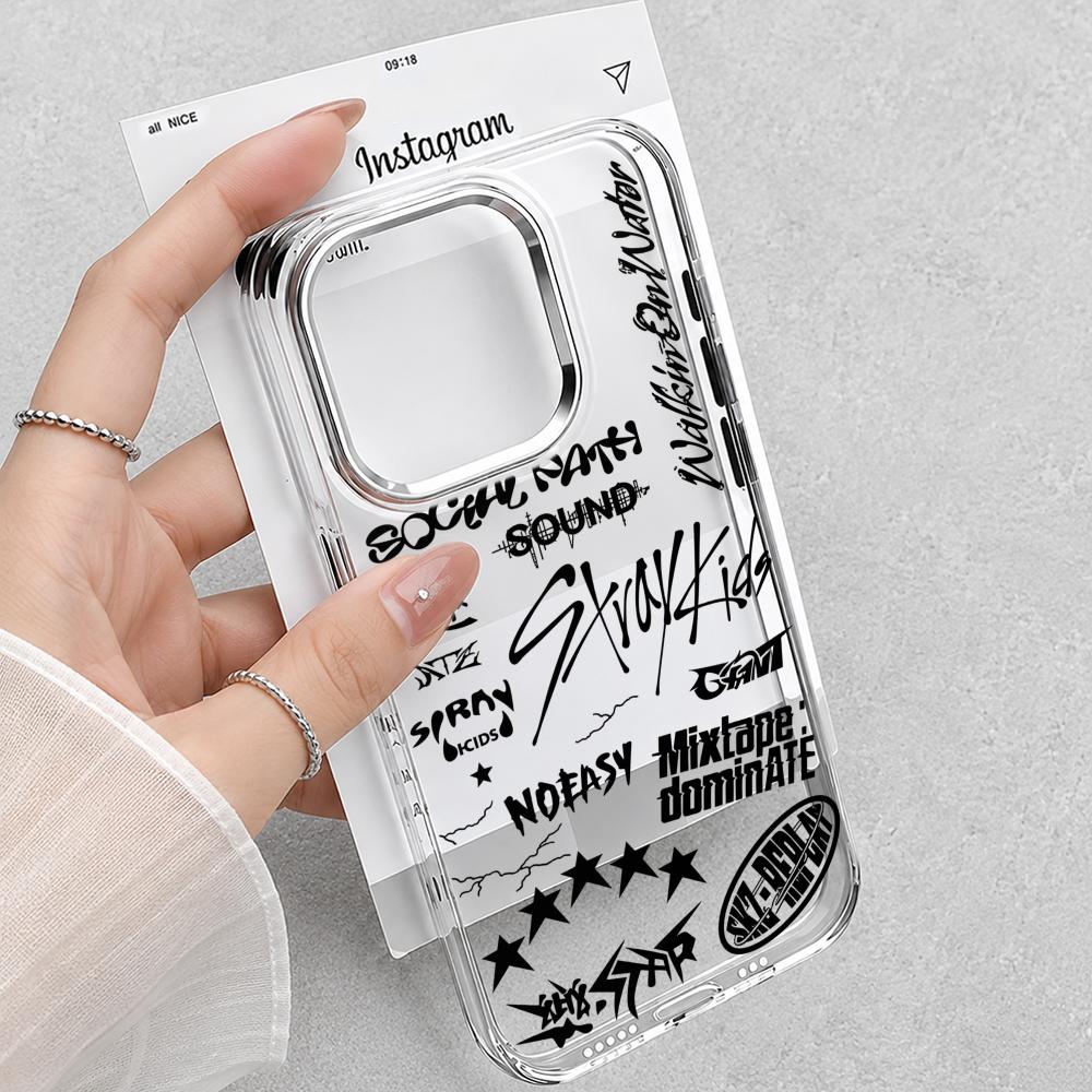 K&G Women'S Formal Wear - جراب هاتف Kpop S-Stray K-Kids شفاف