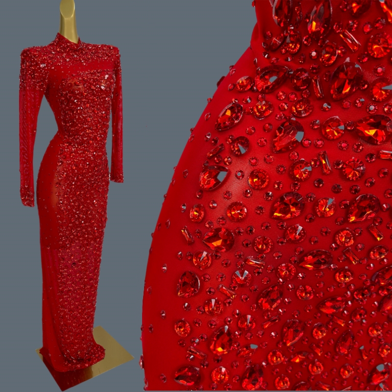 Women'S Formal Dinner Wear - مثير بقماش شفاف حفلة موسيقية رسمية