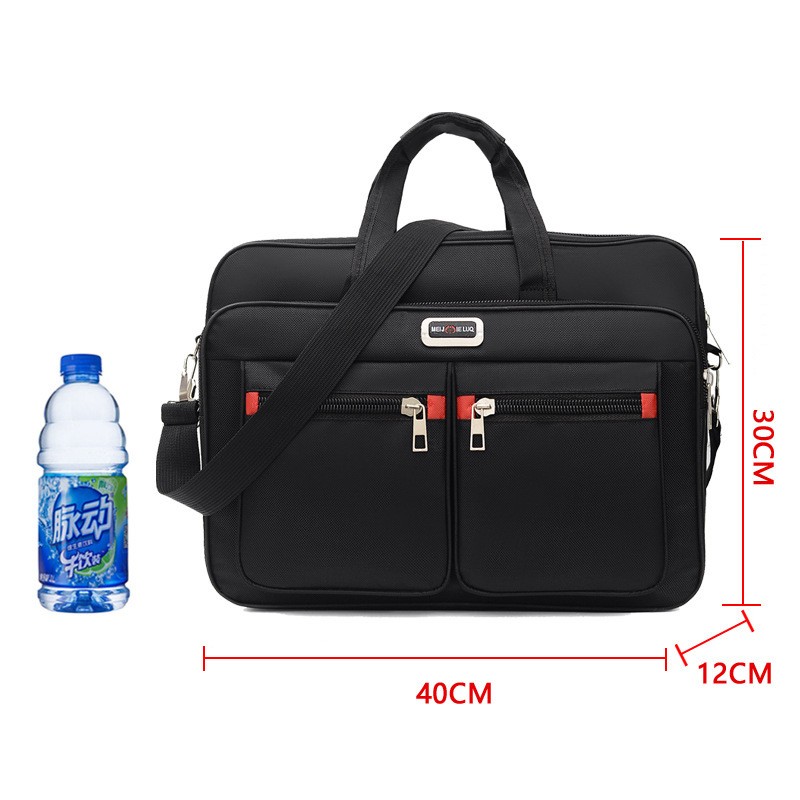Structured Handbag Work - حقيبة يد رجالية متعددة الجيوب من