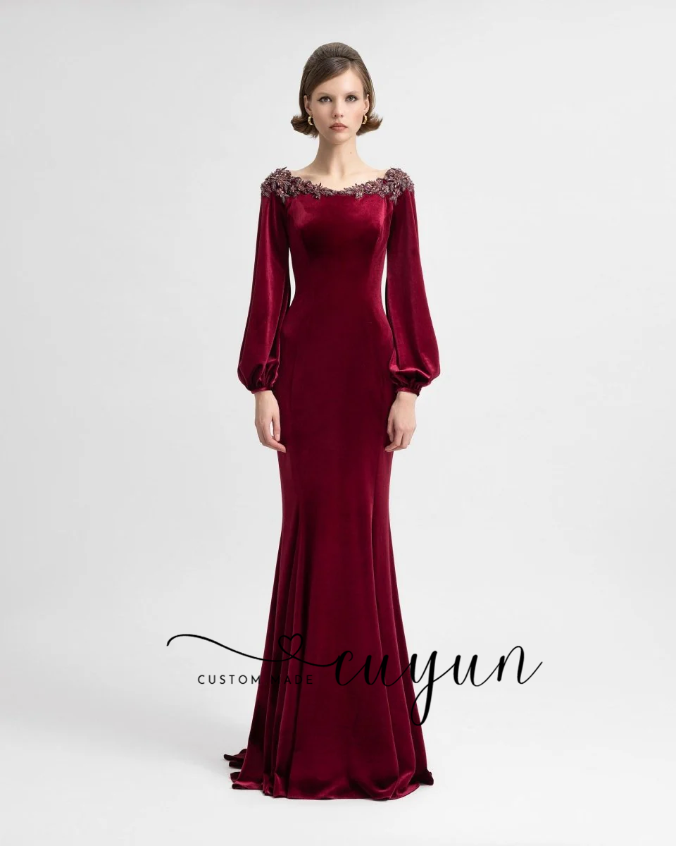 CUYUN مخصص شبه حورية البحر عنا - مراجعة Women'S Formal Dinner Wear وسعره