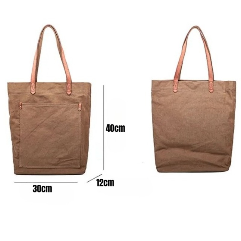 حقيبة يد من القماش والجلد للرج - مراجعة Structured Handbag Work وسعره