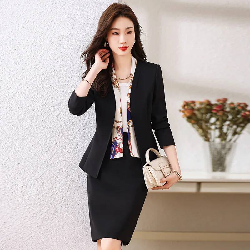 بدلات عمل نسائية رسمية مع تنور - مراجعة Women Formal Wear Outfits وسعره