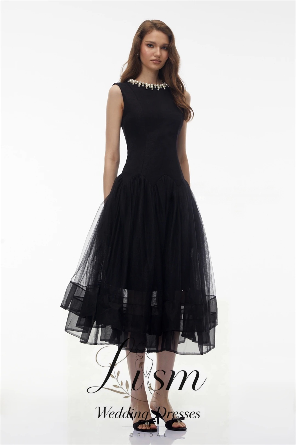 فستان سهرة أسود رائع من ليسم م - مراجعة Women'S Formal Dinner Wear وسعره
