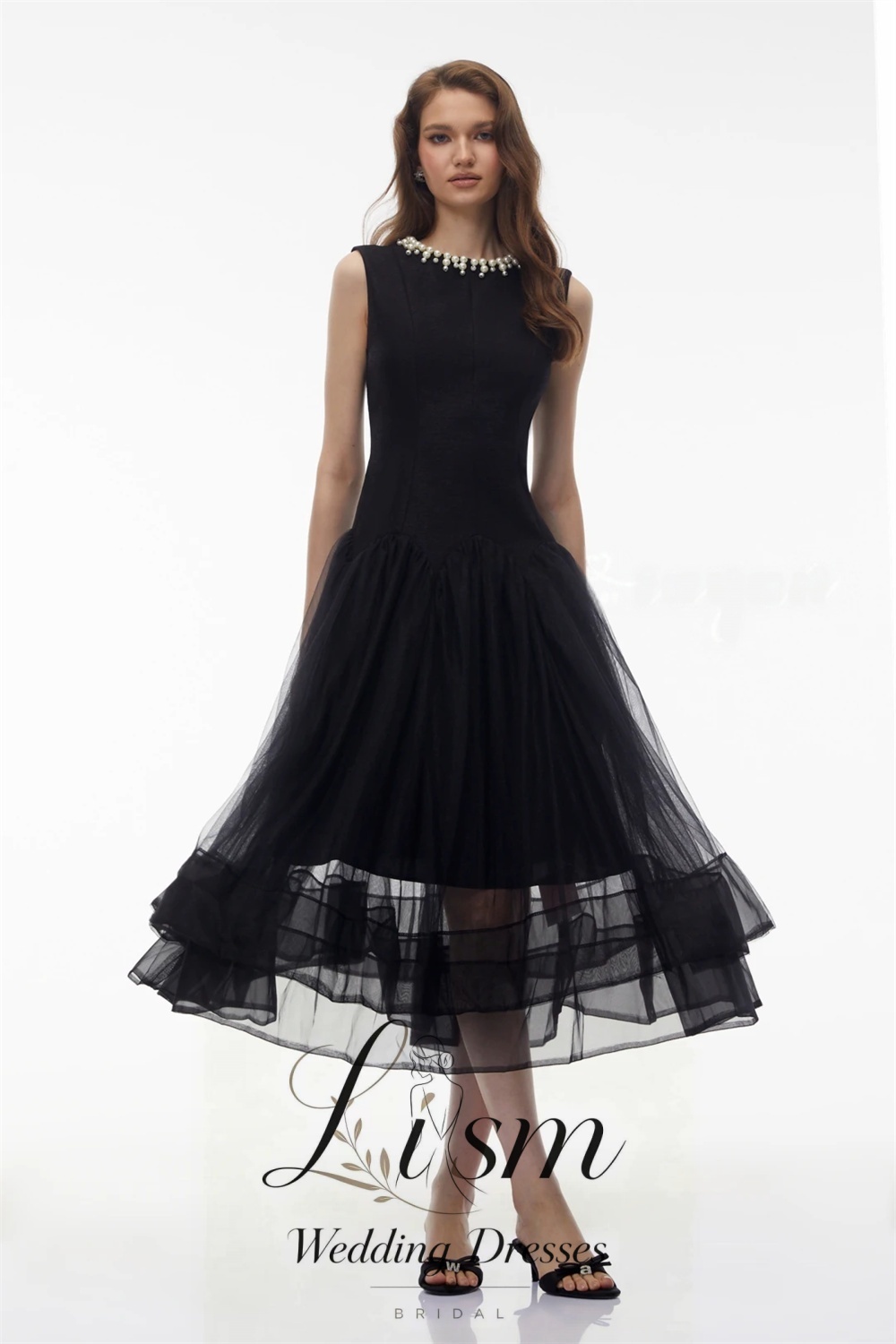 فستان سهرة أسود رائع من ليسم م - مراجعة Women'S Formal Dinner Wear وسعره