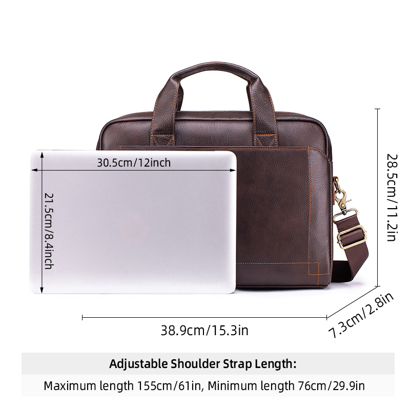 حقيبة أعمال رجالية من الجلد ال - مراجعة Structured Handbag Work وسعره