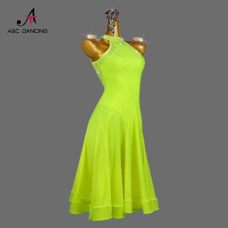 فستان رقص لاتيني جديد 2026، تن - مراجعة Women Formal Party Wear Dress وسعره