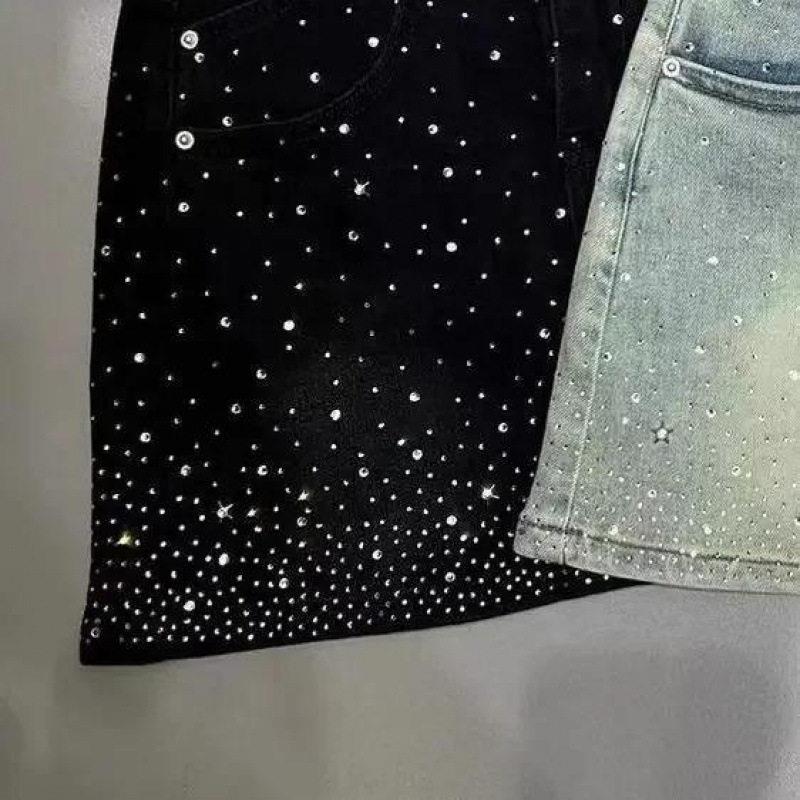 تنورة جينز K 59702 مرصعة بالأح - مراجعة K&G Women'S Formal Wear وسعره
