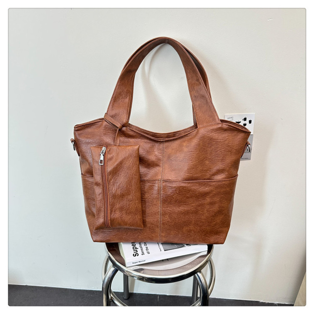 حقيبة يد نسائية من الجلد الصنا - مراجعة Structured Handbag Work وسعره