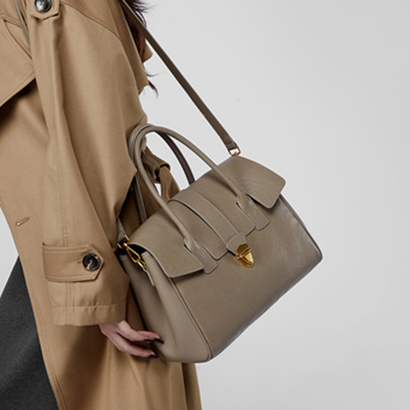 حقائب يد نسائية من الجلد الطبي - مراجعة Structured Handbag Work وسعره