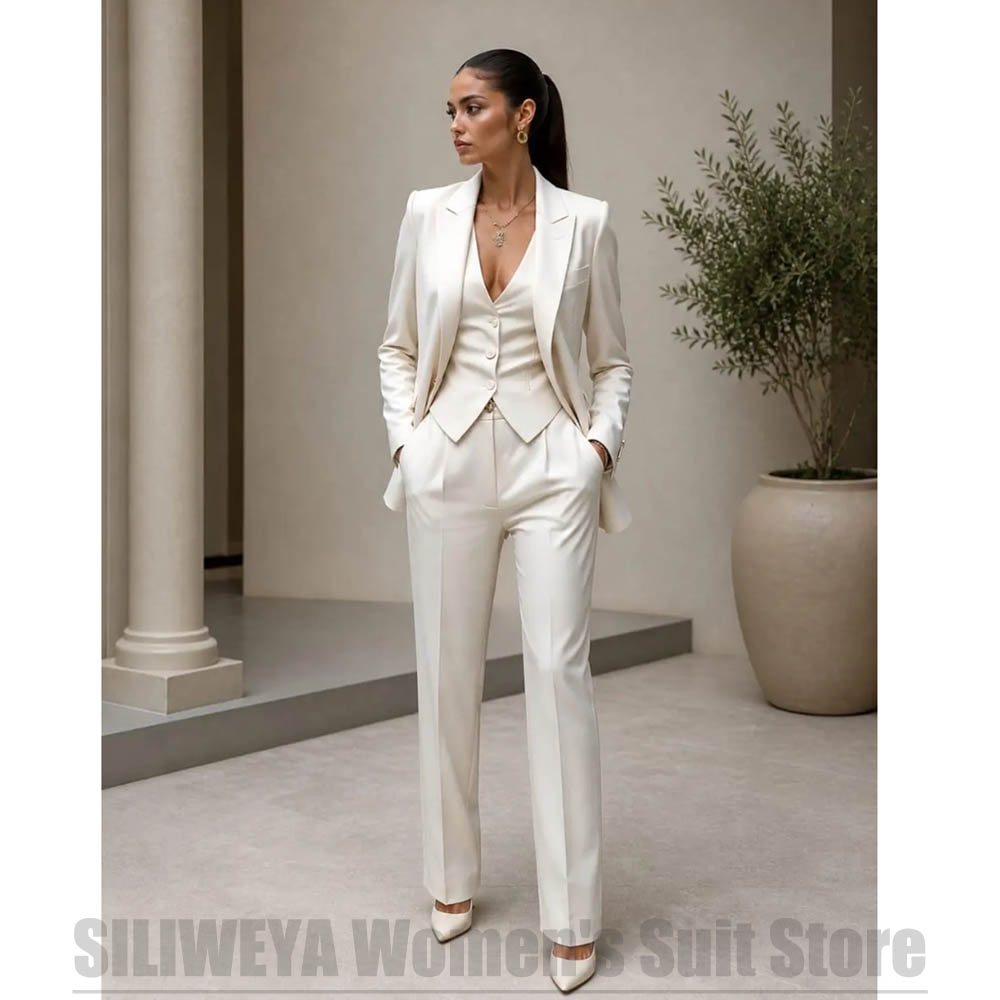 طقم بدلة نسائية من 3 قطع: بليز - مراجعة Women Formal Wear Outfits وسعره