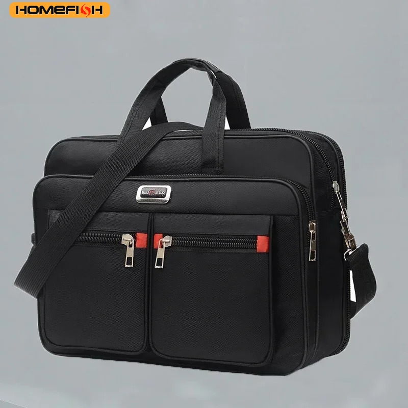 حقيبة يد رجالية متعددة الجيوب  - مراجعة Structured Handbag Work وسعره